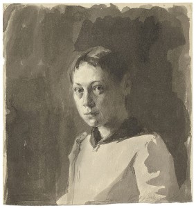 kaethe-kollwitz-selbstbildnis-1888
