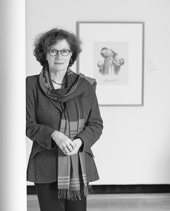 Hannelore Fischer Direktiorin des Käthe Kollwitz Museum